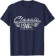 Classic 1982 Limited Edition Vintage Car Birthday T-Shirt - T-Shirt | Navy