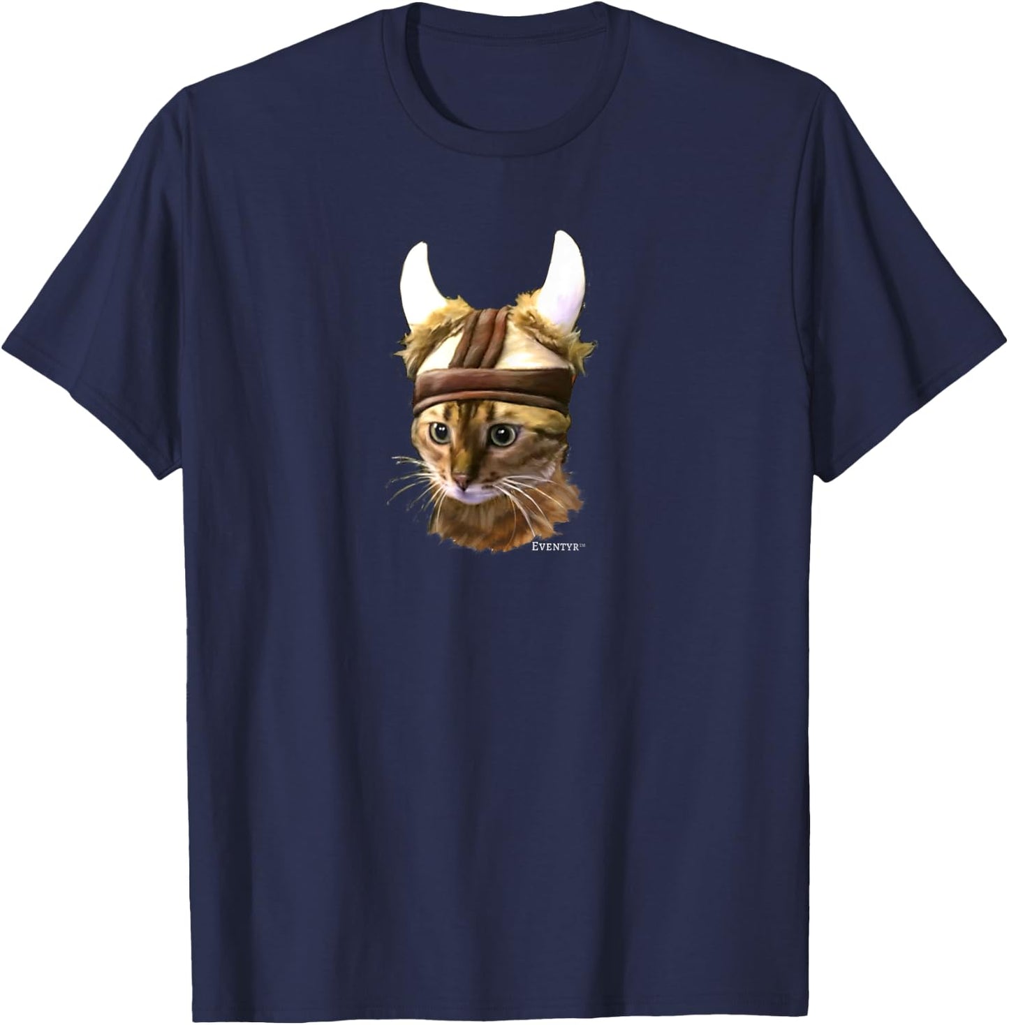 Eventyr Original Viking Cat Norwegian Gift Men Women Kids T-Shirt - T-Shirt | Navy