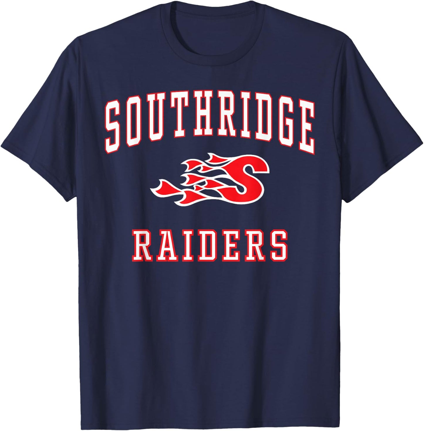 Southridge High School Raiders C1 T-Shirt - T-Shirt | Navy