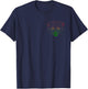 Rasta Reggae Lion Etophian Lion Of Judah Rastafari Roots T-Shirt - T-Shirt | Navy
