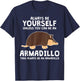 Kids Be A Armadillo Animal Outfit Clothes Gift Armadillo T-Shirt - T-Shirt | Navy