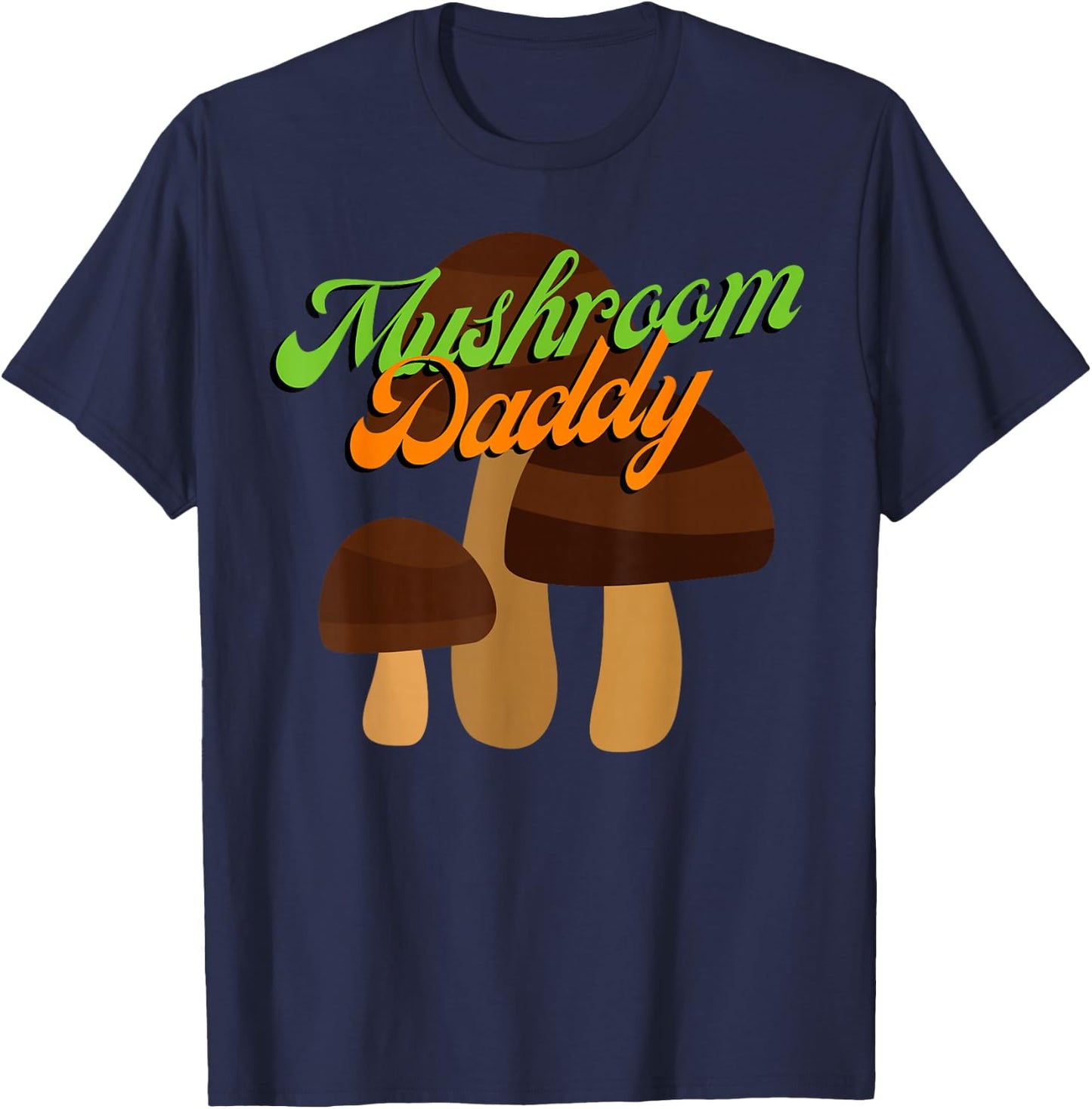 Mushroom Daddy T-Shirt - T-Shirt | Navy