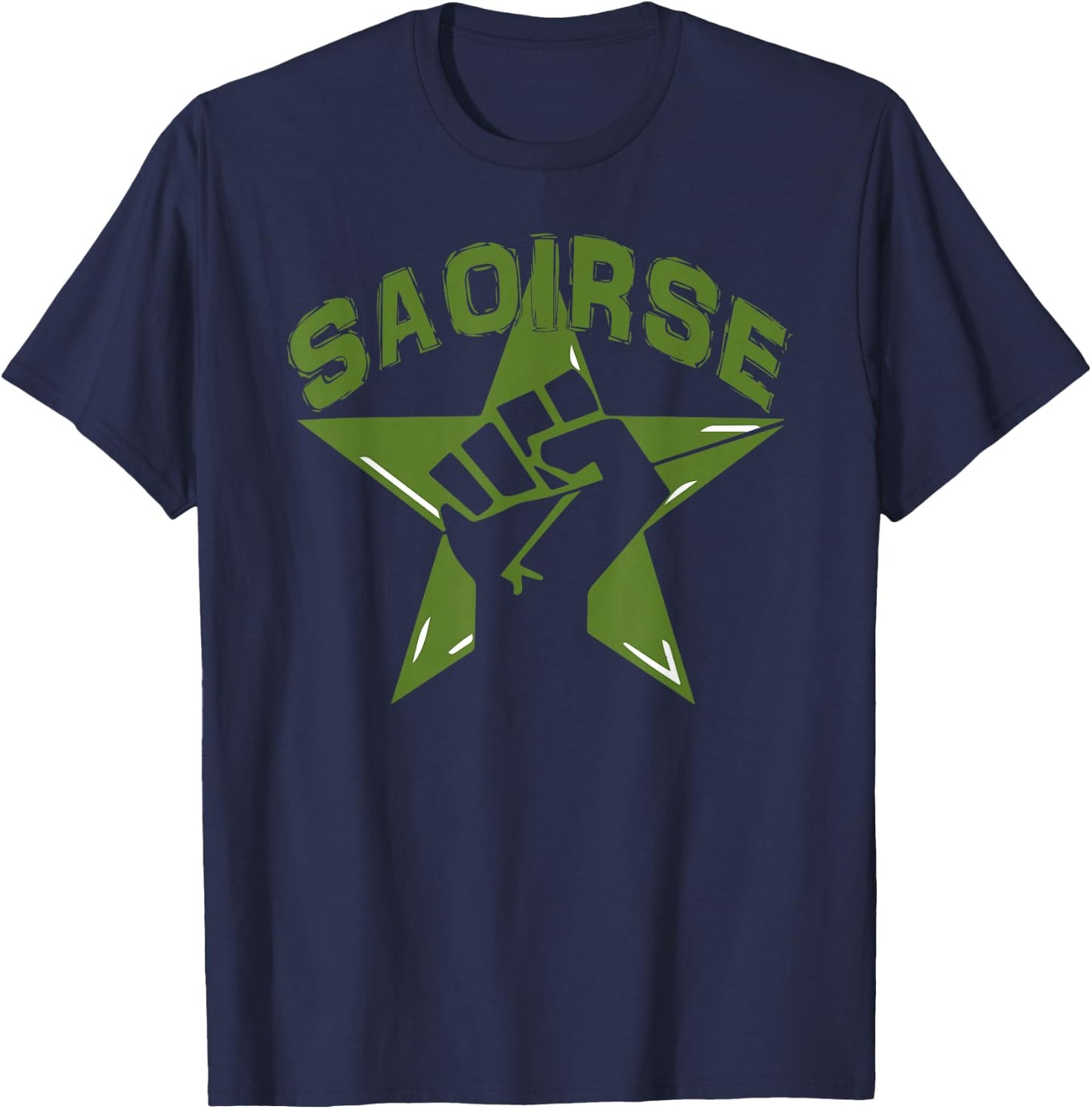 Saoirse Irish Republican Freedom T-Shirt - T-Shirt | Navy