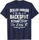 Crazy Enough To Love It! Cheer Backspot Shirts T-Shirt - T-Shirt | Navy