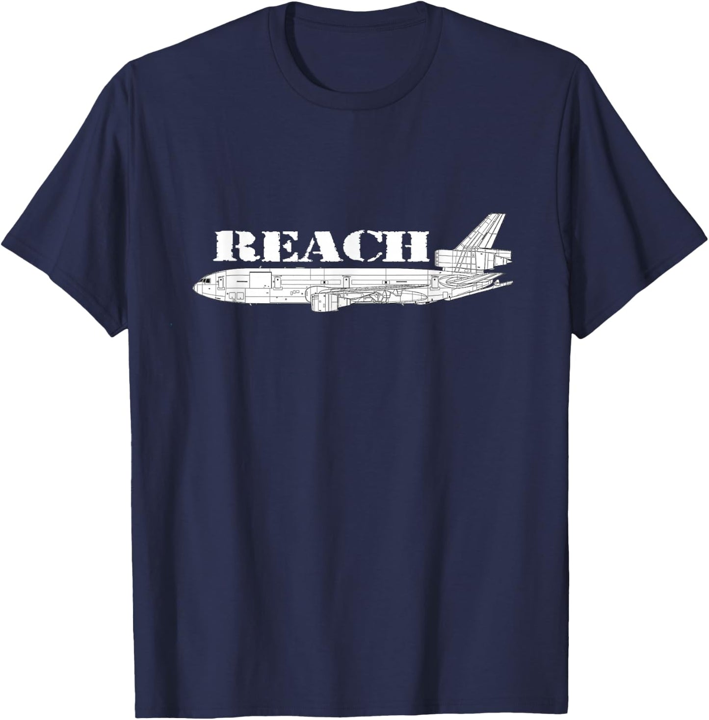KC-10 Reach Air Refueling T-Shirt - T-Shirt | Navy