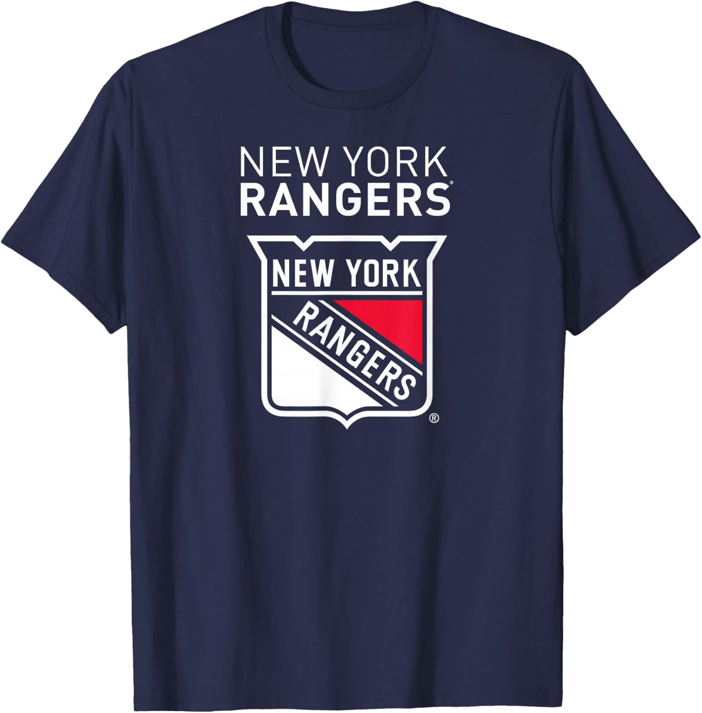 New York Rangers Power Play Royal Officially Licensed T-Shirt - T-Shirt | Navy