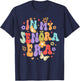 Latina Spanish Future Mrs. Wedding Funny In My Senora Era T-Shirt - T-Shirt | Navy