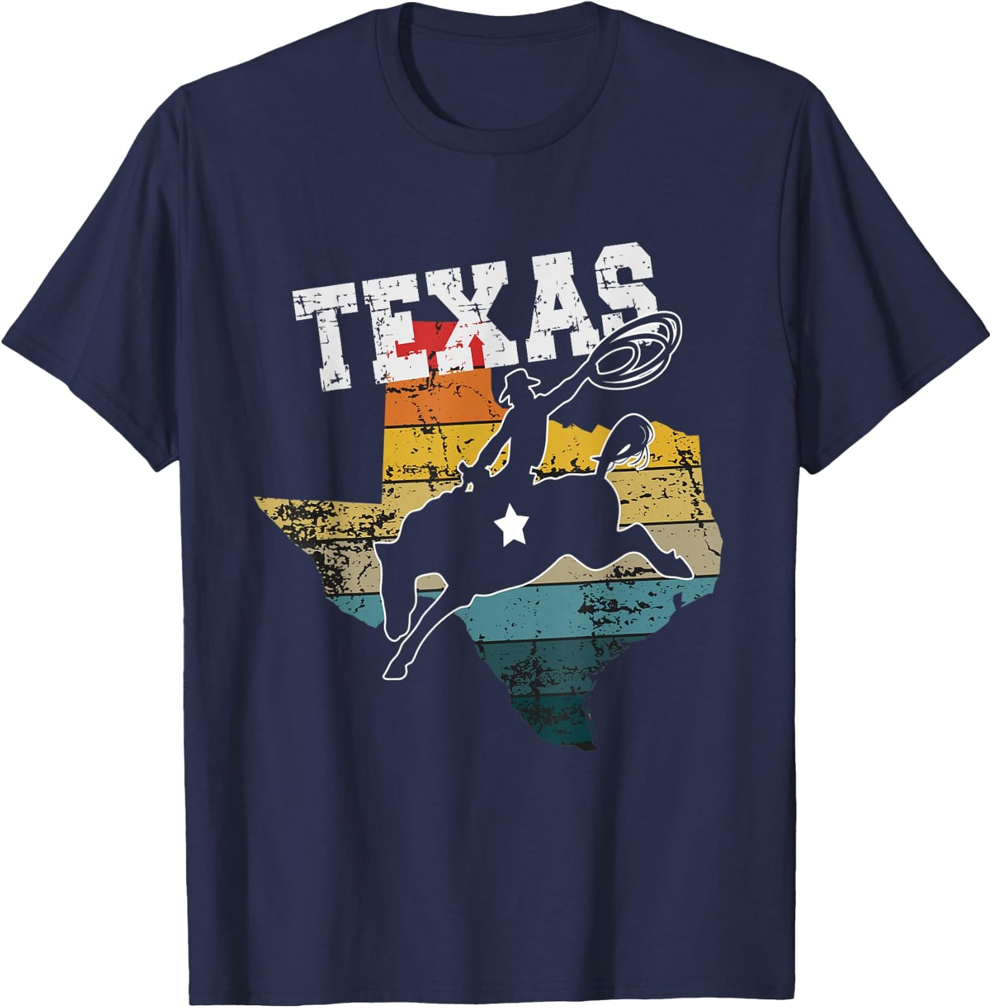Vintage Texas Rodeo T-Shirt - T-Shirt | Navy