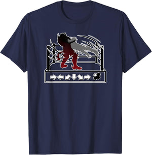 Lil Majin Armor King Giant Swing - Women's, Black, Short Sleeve, Small, Classic Fit T-Shirt - T-Shirt | Navy