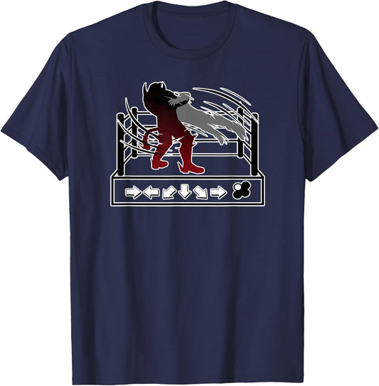 Lil Majin Armor King Giant Swing - Women's, Black, Short Sleeve, Small, Classic Fit T-Shirt - T-Shirt | Navy