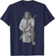 Geronimo Native American Indian Apache Warrior Hero Arizona T-Shirt - T-Shirt | Navy