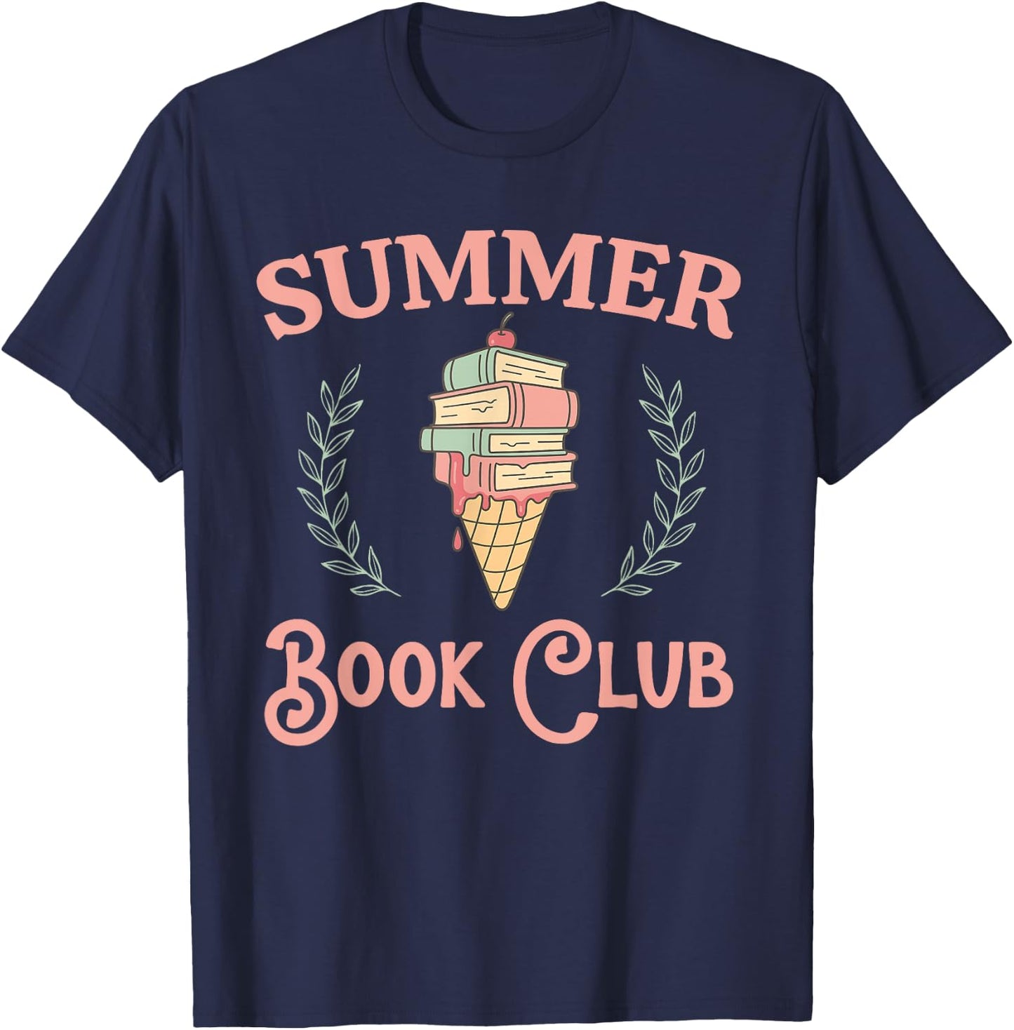 Summer Book Club T-Shirt - T-Shirt | Navy