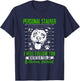 Funny Pitbull Graphic and Men Pitbull Breeder T-Shirt - T-Shirt | Navy