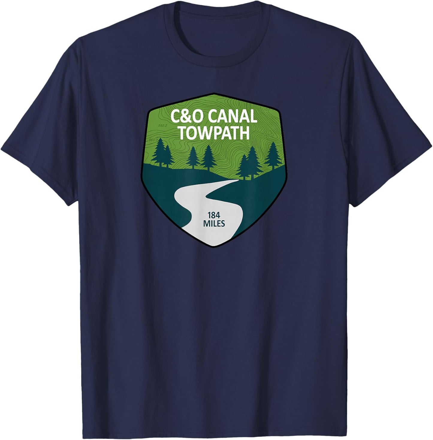 C&O Canal Towpath T-Shirt - T-Shirt | Navy
