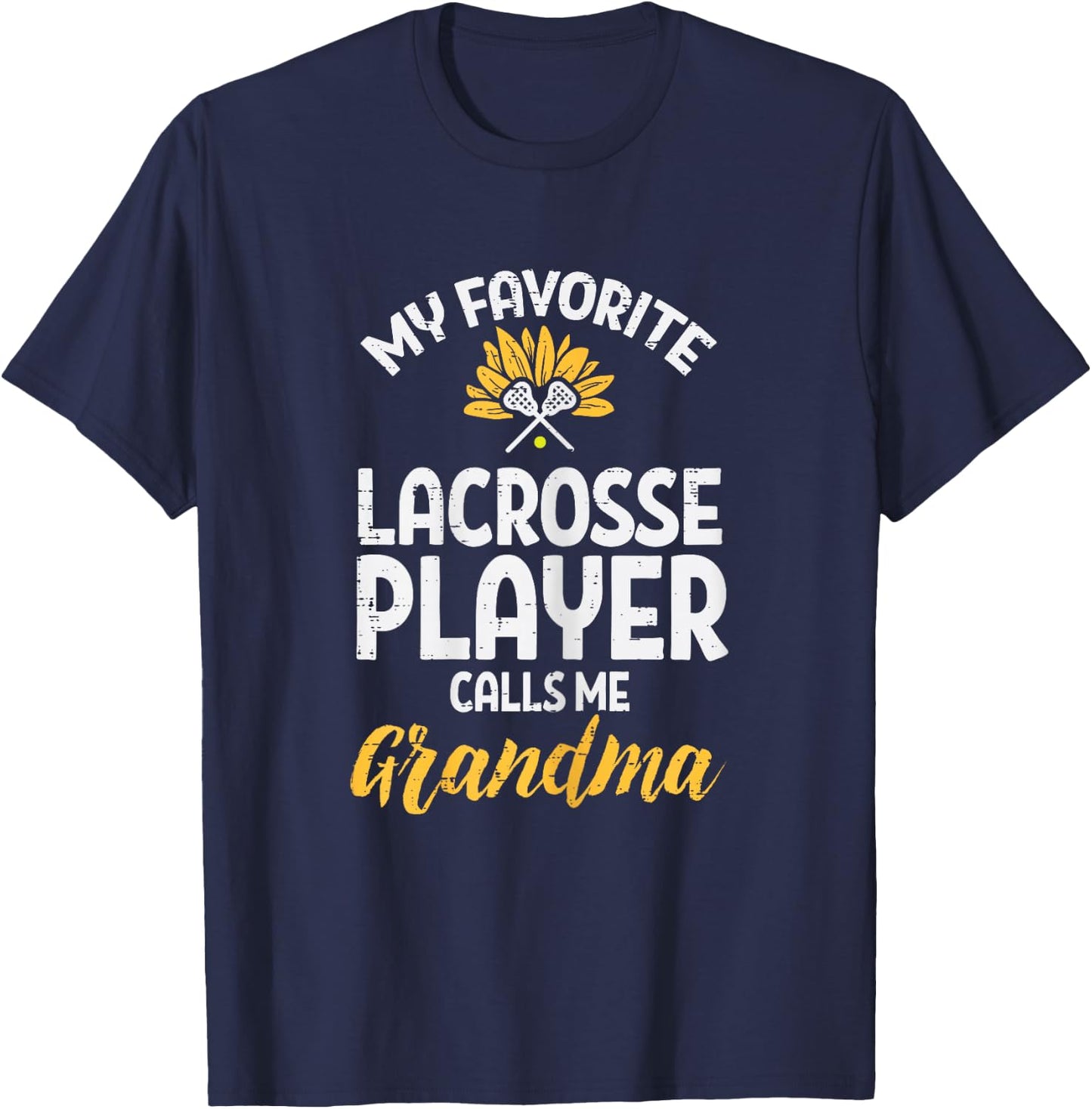 Favorit Lacrosse Player Grandma Lax Family Nana Mimi Women T-Shirt - T-Shirt | Navy