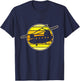 Chinook Pilot Helicopter Retro 70s 80s Military Gift T-Shirt - T-Shirt | Navy