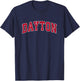 Dayton Ohio OH Vintage Sports Design Red Design T-Shirt - T-Shirt | Navy