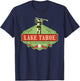 Lake Tahoe California Nevada Retro Vintage Golf Themed T-Shirt - T-Shirt | Navy