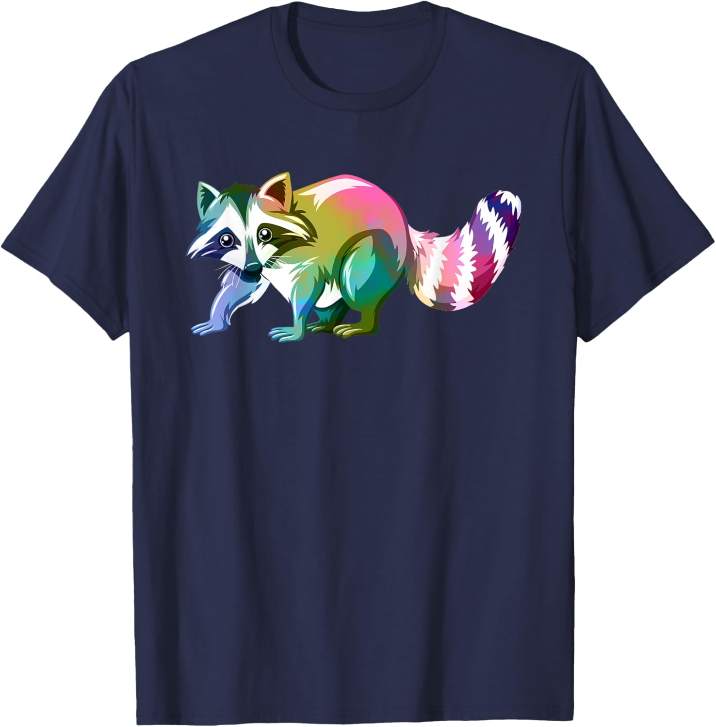 Trash Panda Zoo Keeper Raccoon Lover Gift Racoon T-Shirt - T-Shirt | Navy