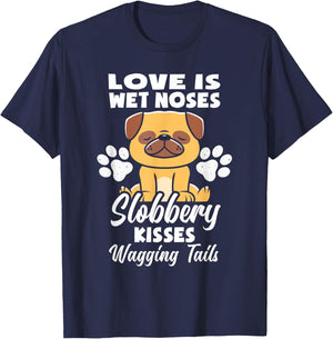Funny Dog Lover T-Shirt - T-Shirt | Navy