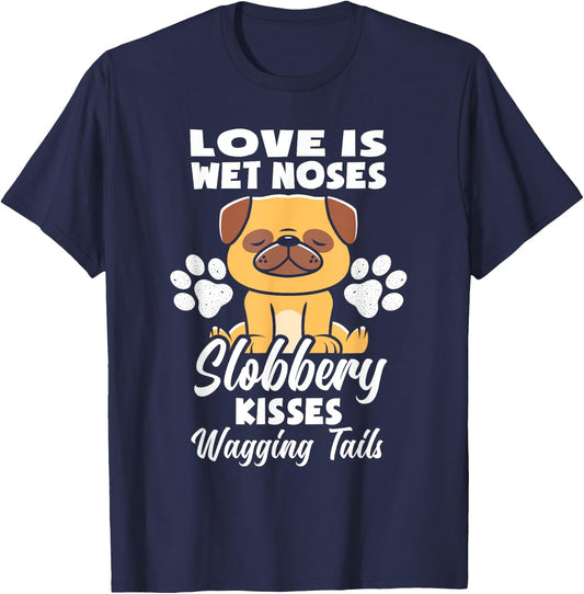 Funny Dog Lover T-Shirt - T-Shirt | Navy