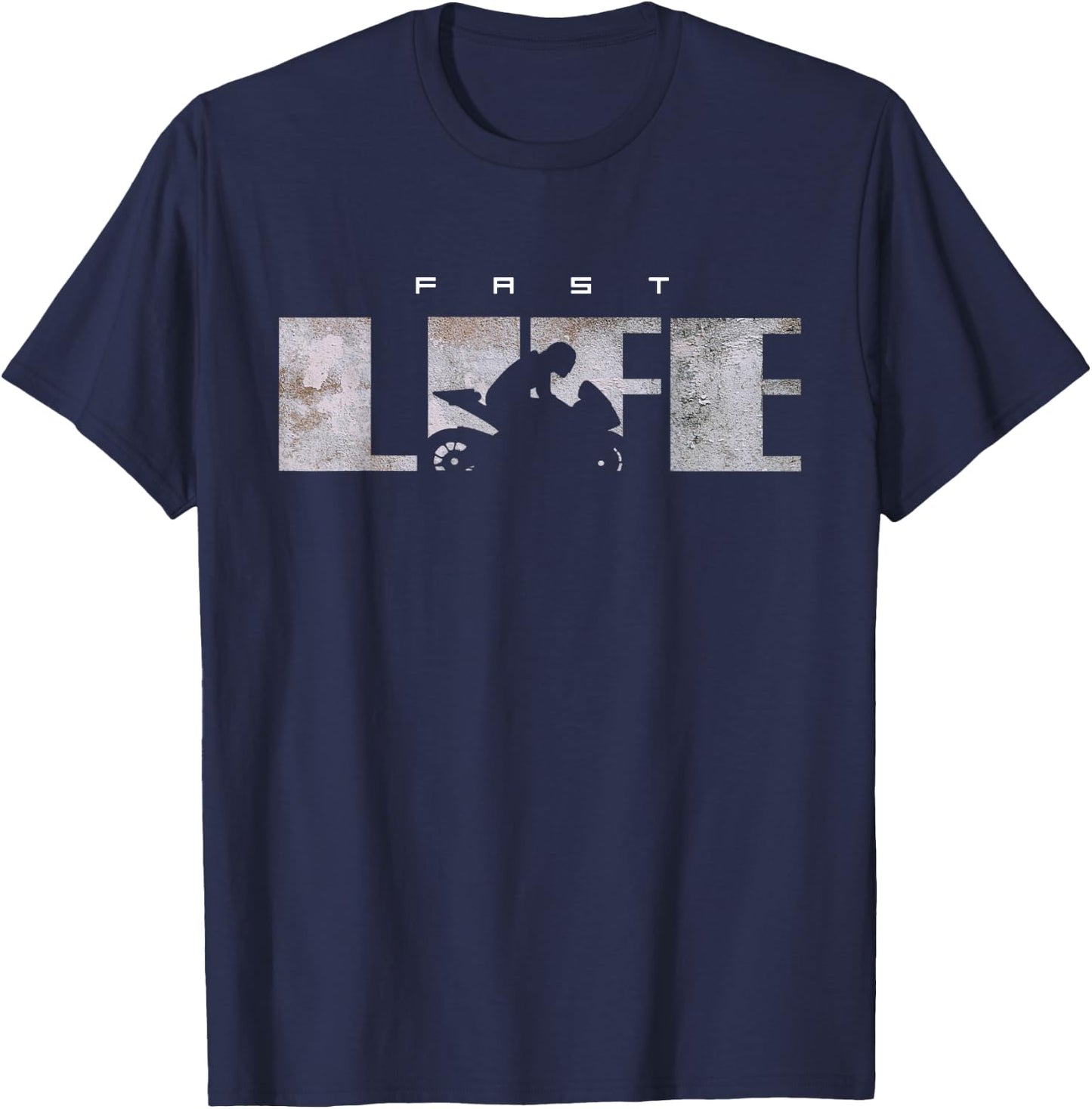 Motorcycle Apparel - Motorcycle T-Shirt - T-Shirt | Navy