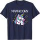 Mamacorn Mama Unicorn Magical Mothers Day Mom Mommy Women T-Shirt - T-Shirt | Navy