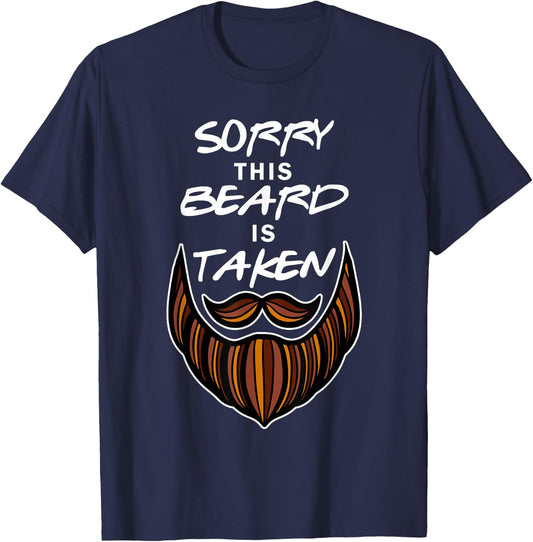 Beard Hipster Barber Moustache Man Beard Carrier T-Shirt - T-Shirt | Navy