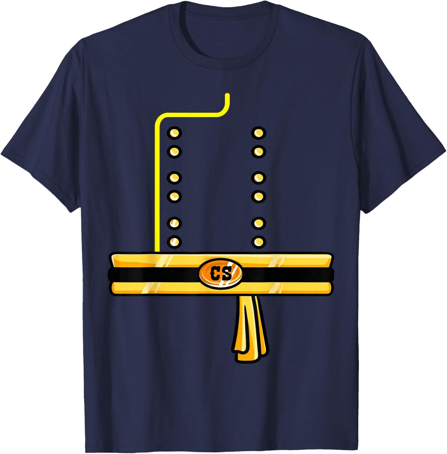 Confederate Soldier Costume Halloween Civil War Men Women T-Shirt - T-Shirt | Navy