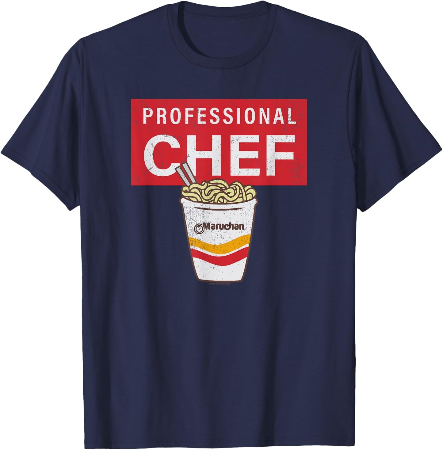 Maruchan Professional Ramen Noodle Chef T-Shirt - T-Shirt | Navy