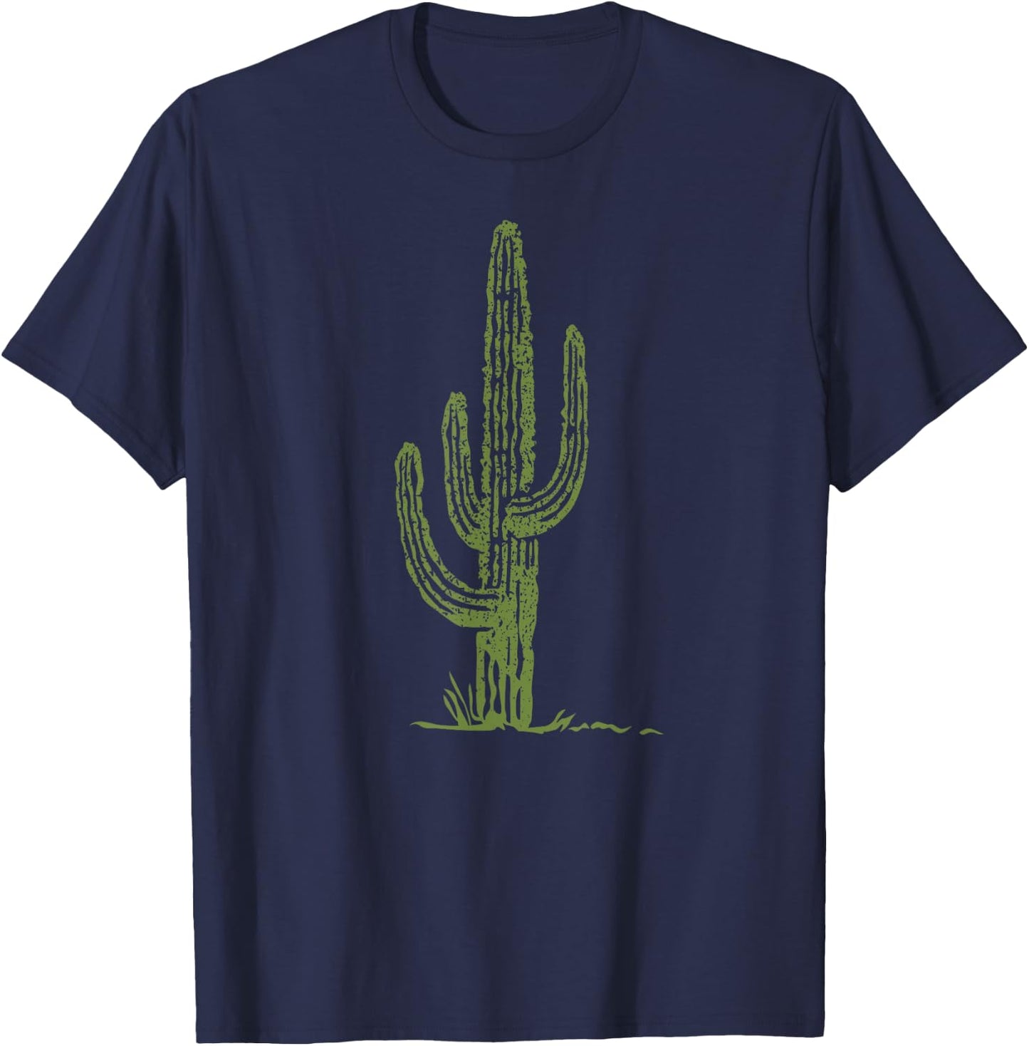 Saguaro Cactus T-Shirt - T-Shirt | Navy