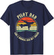 Pilot Dad Like A Normal Dad But Cooler Fathers Day T-Shirt - T-Shirt | Navy