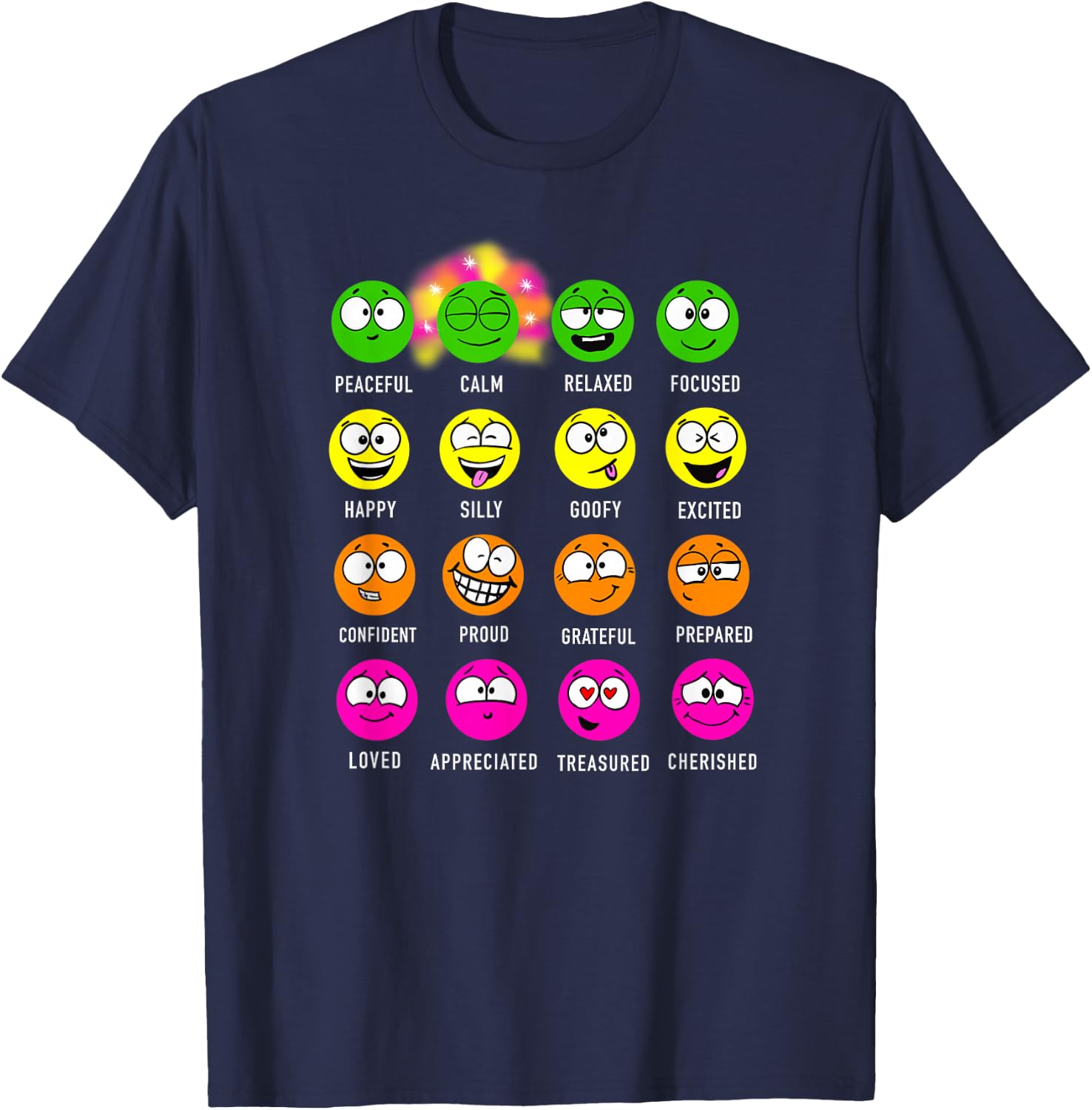 A Little SPOT of Feelings Group T-Shirt - T-Shirt | Navy