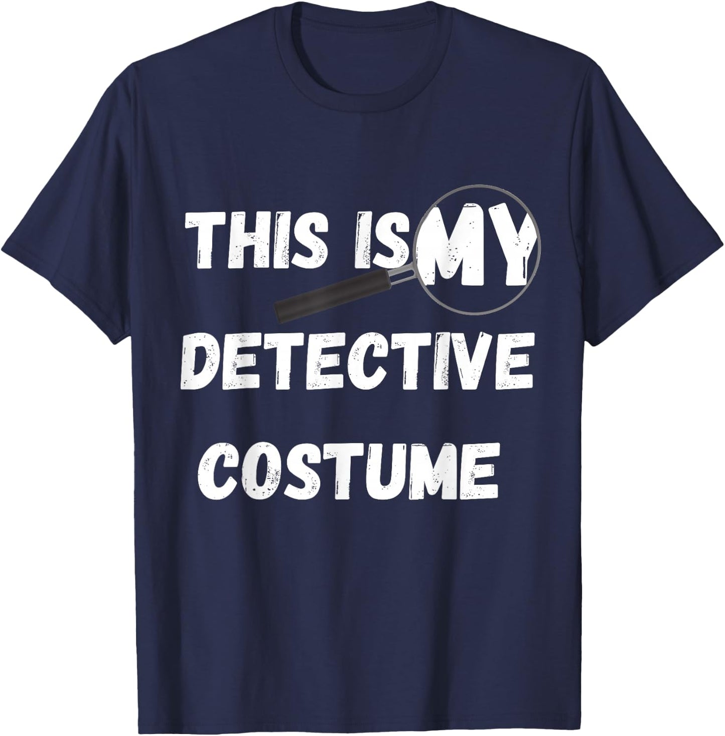 This is My Detective Costume Secret Identity Spying T-Shirt - T-Shirt | Navy