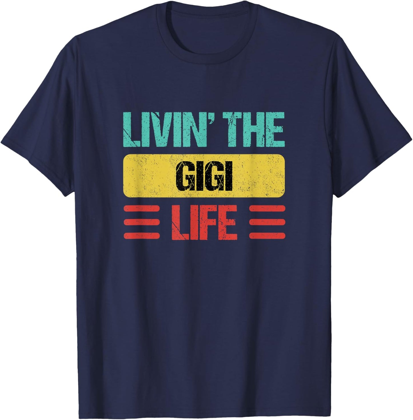 Gigi Name T-Shirt - T-Shirt | Navy