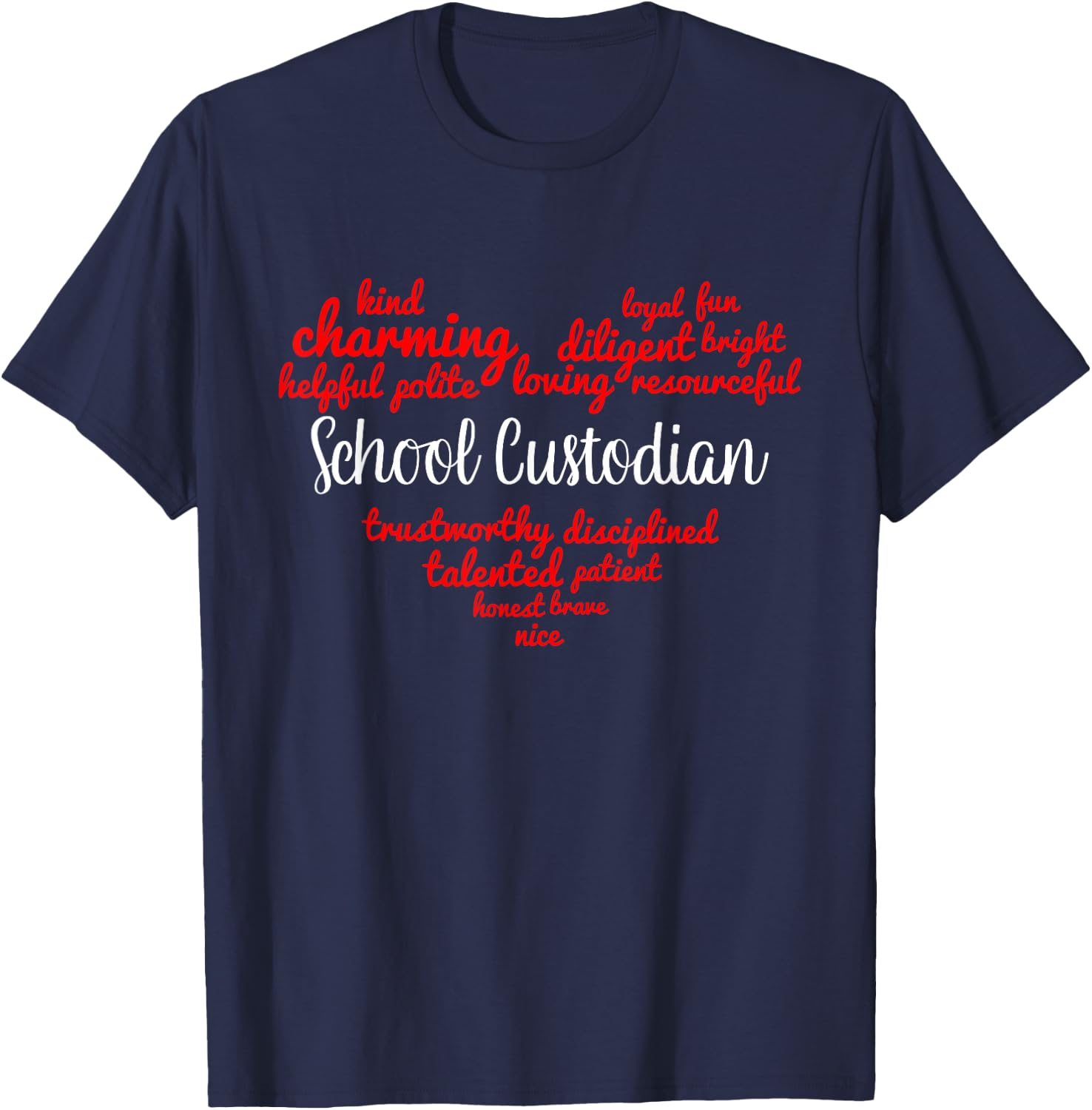 School Display T-Shirt - T-Shirt | Navy