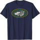 Brooklyn Dust Music Elephant Logo (Goblin Green) T-Shirt - T-Shirt | Navy
