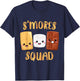 S'mores Marshmallows Funny Smores Squad Camping Campfire T-Shirt - T-Shirt | Navy