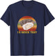 Oyster Retro Vintage I'd Shuck That Funny Oyster Seafood T-Shirt - T-Shirt | Navy