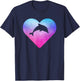 Women or Girls Dolphin T-Shirt - T-Shirt | Navy
