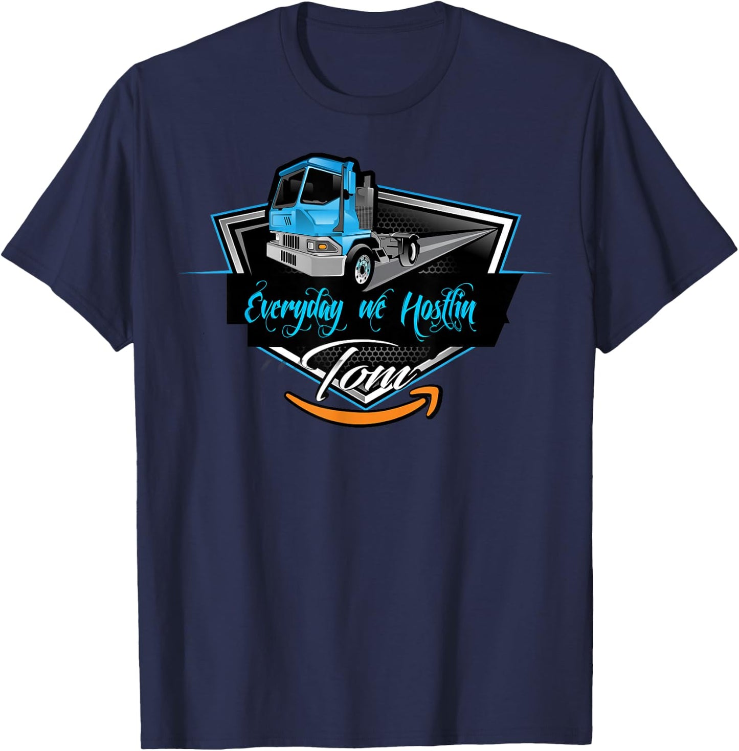 TOM Every Day We Hostlin T-Shirt - T-Shirt | Navy