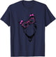 cute OwL with bandana glasses T-Shirt - T-Shirt | Navy