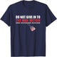 Do Not Give In To The War Within End Veteran Suicide T-Shirt - T-Shirt | Navy
