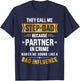 Call me step-dad partner in crime for father's day T-Shirt - T-Shirt | Navy