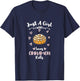 Just A Girl Who Loves Cinnamon Rolls T-Shirt - T-Shirt | Navy