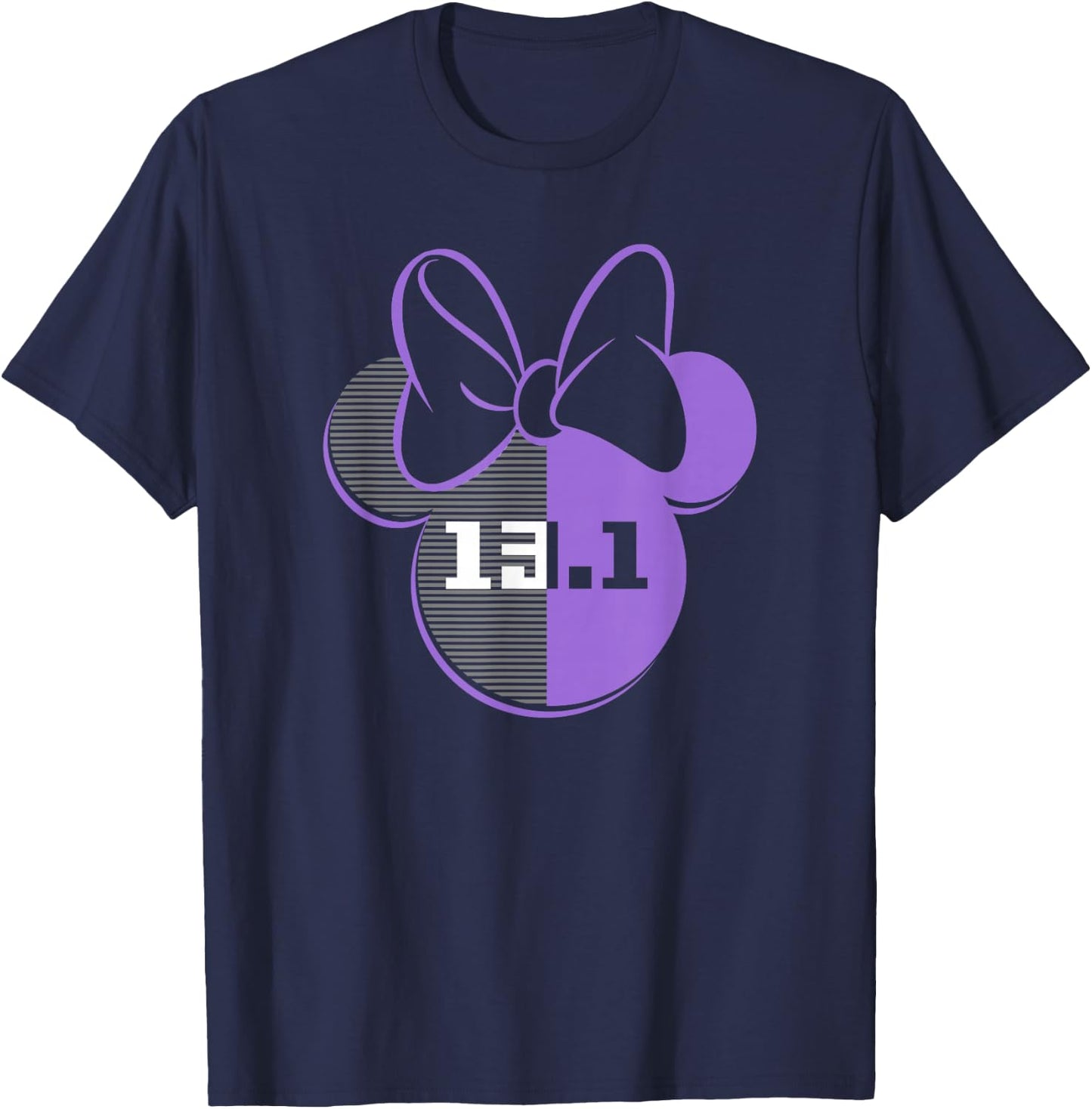Disney Mickey And Friends Minnie Mouse Half Marathon 13.1 T-Shirt - T-Shirt | Navy