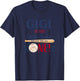 Gigi First Birthday Little Rookie Baseball The Big One T-Shirt - T-Shirt | Navy