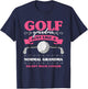 Golf Grandma Golfing Lover Mother's Day Golfer Women T-Shirt - T-Shirt | Navy
