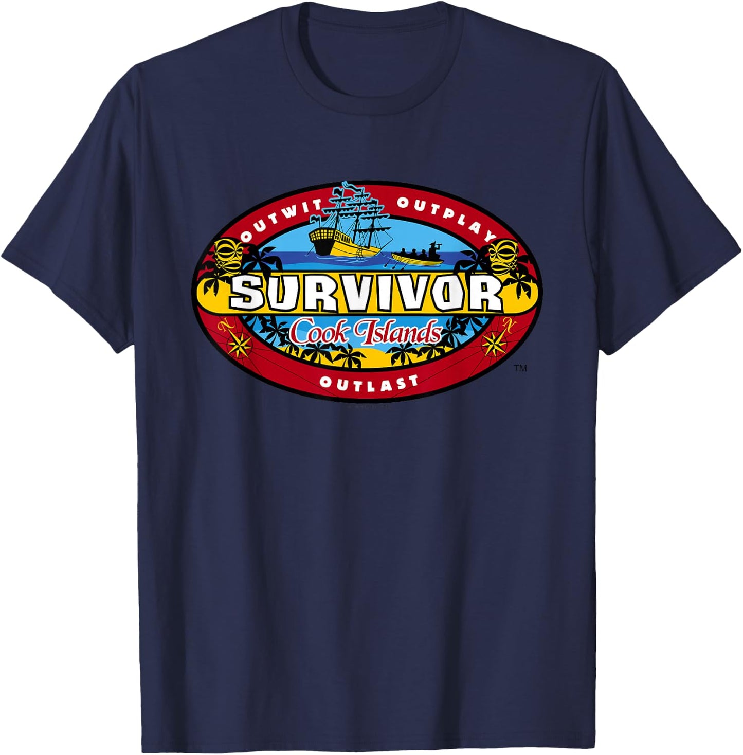 Survivor Cook Islands T-Shirt - T-Shirt | Navy