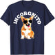 Corgi Incorgnito Dog Funny Gift Men Women Girls Kids T-Shirt - T-Shirt | Navy